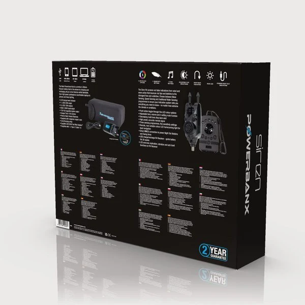 Ensemble de Alarmes 3+1 Nash Siren R4 + Powerbanx 80k