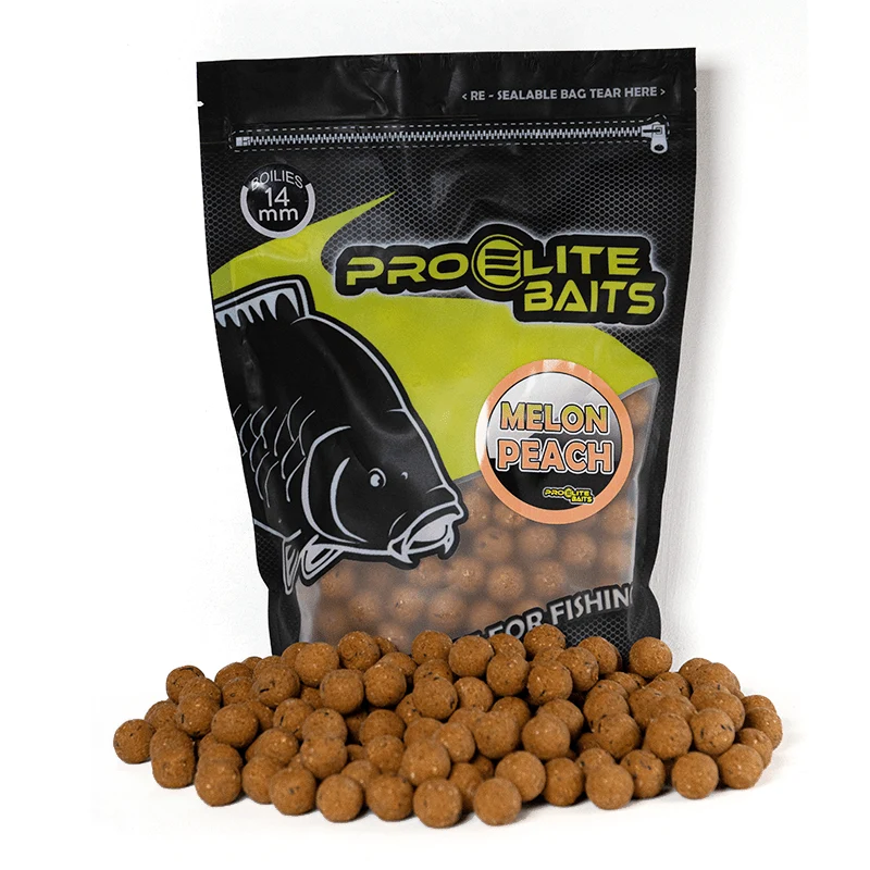 Bouillette Pro Elite Baits Melon & Peach 14 mm
