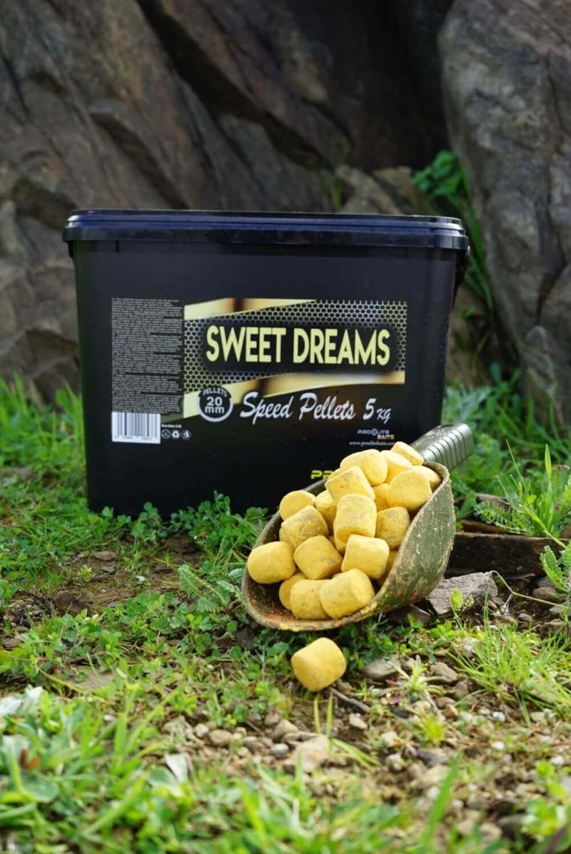 Speed Pellets Pro Elite Baits Gold Sweet Dreams 20 mm 5 kg