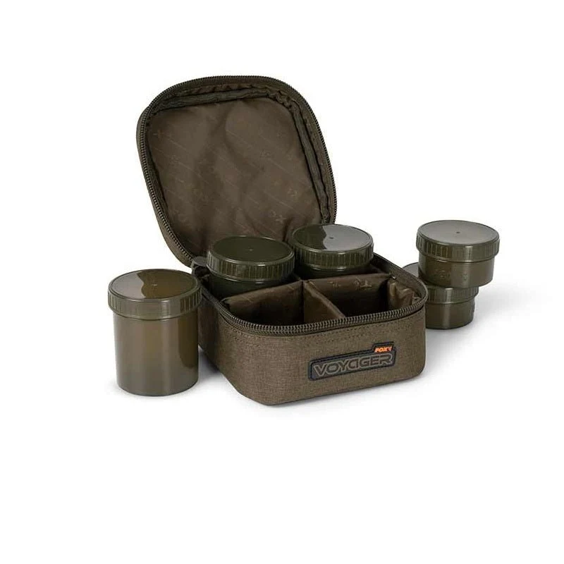 Sac à 6 pots d'appât Fox Voyager