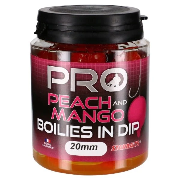 Bouillette en Dip Starbaits Probiotic Peach Mango 20 mm