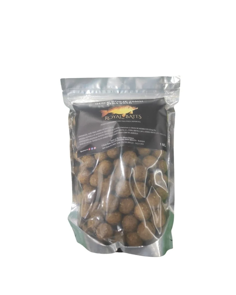 Bouillette Royal Baits Ananas Star 20 mm