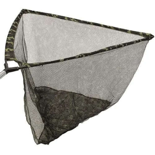 Réseau de Epuisette 42" NGT filet camouflage avec V métallique et étui