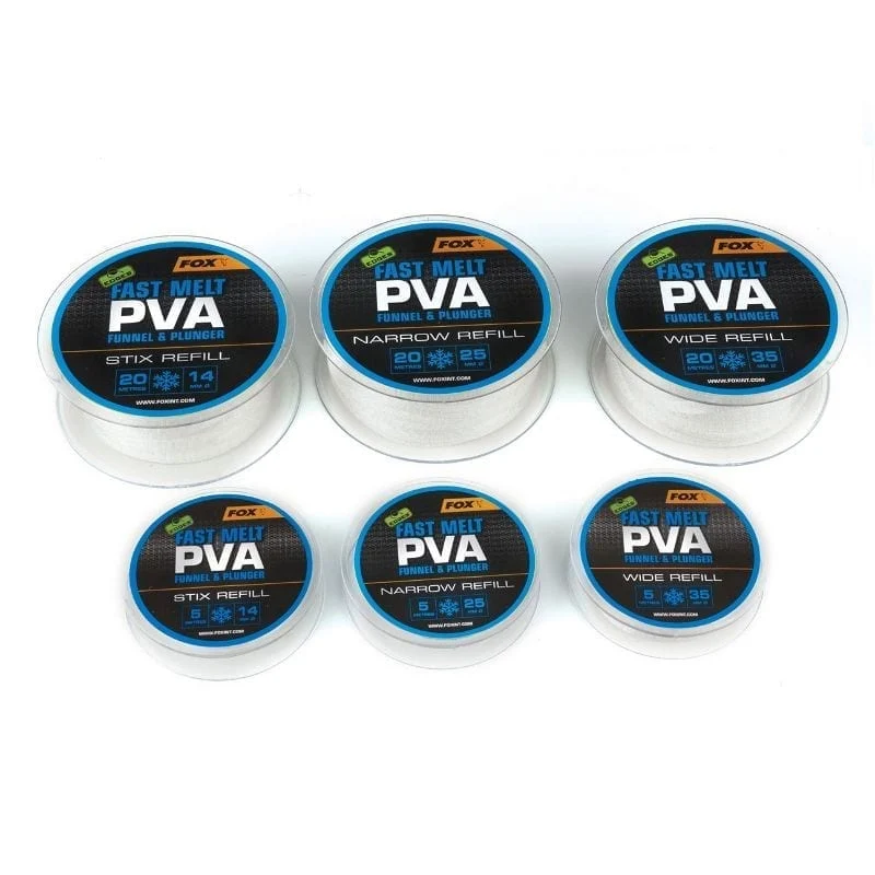 Recharge de la Filet Soluble rapide PVA Fox 35 mm / 20 m