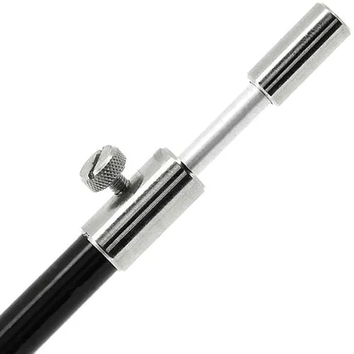 Pointes en aluminium noir NGT 30-50 cm
