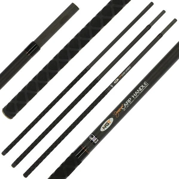 Manche d'épuisette NGT Dynamic Carbone 260 cm 3 Brins