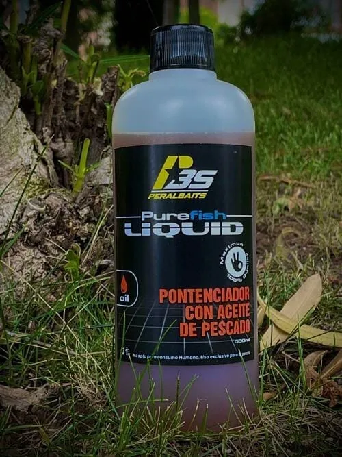 Liquide renforçateur Peralbaits Pure Fish 500 ml