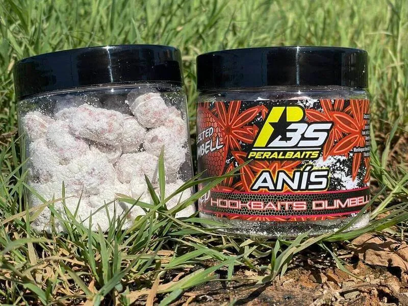 Hook Baits Dumbells Peralbaits Anis 20 x 15 mm