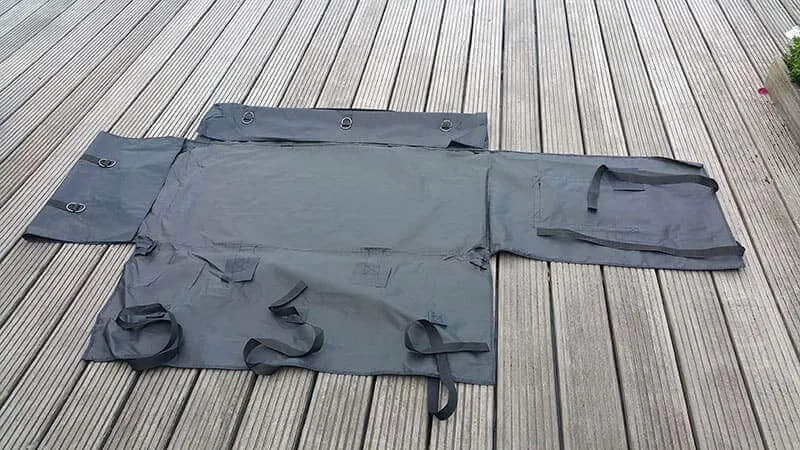 Bateau Raptor 180 X-Wide Vert avec plancher enroulable