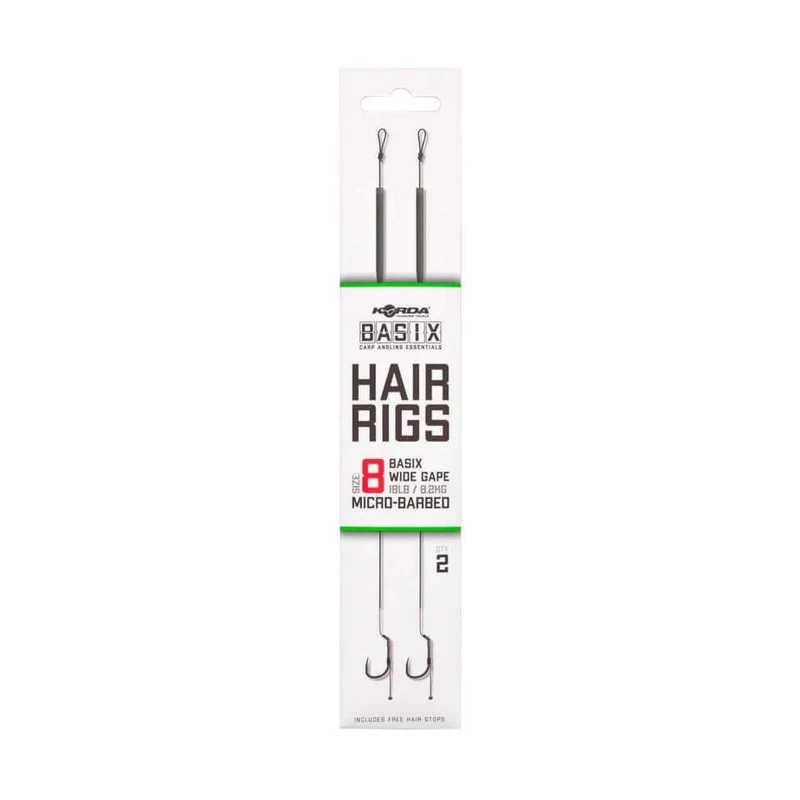Hameçons montés Korda Wide Gape Micro-Barbed 6 / 18 lb