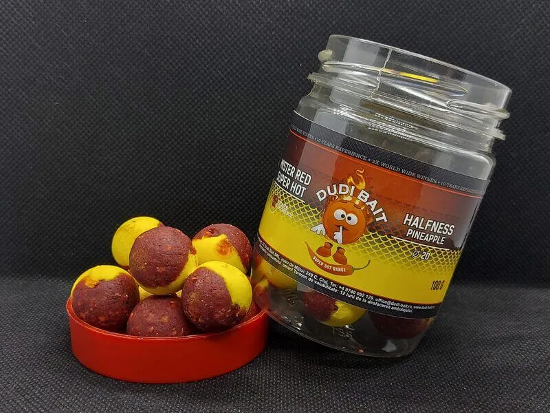 Halfness Dudi Bait Mister Super Red Hot Ananas 14 mm