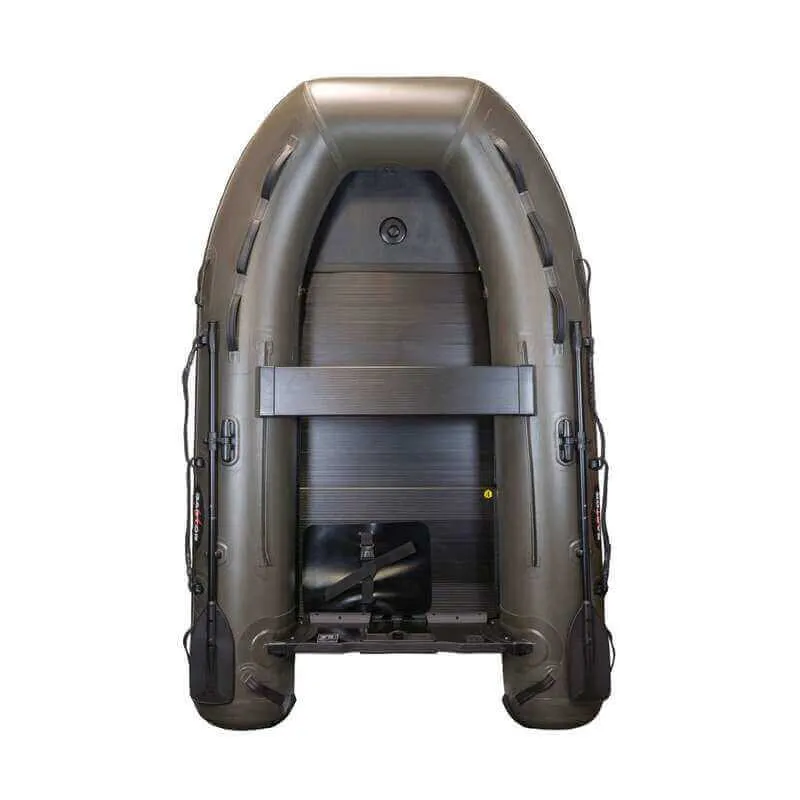 Bateau Raptor 270 X-Wide Groen Carbonlook avec plancher en aluminium