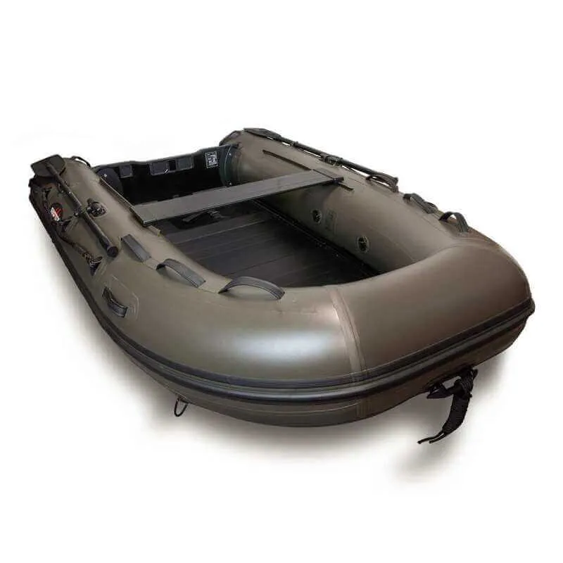 Bateau Raptor 270 X-Wide Groen Carbonlook avec plancher en aluminium