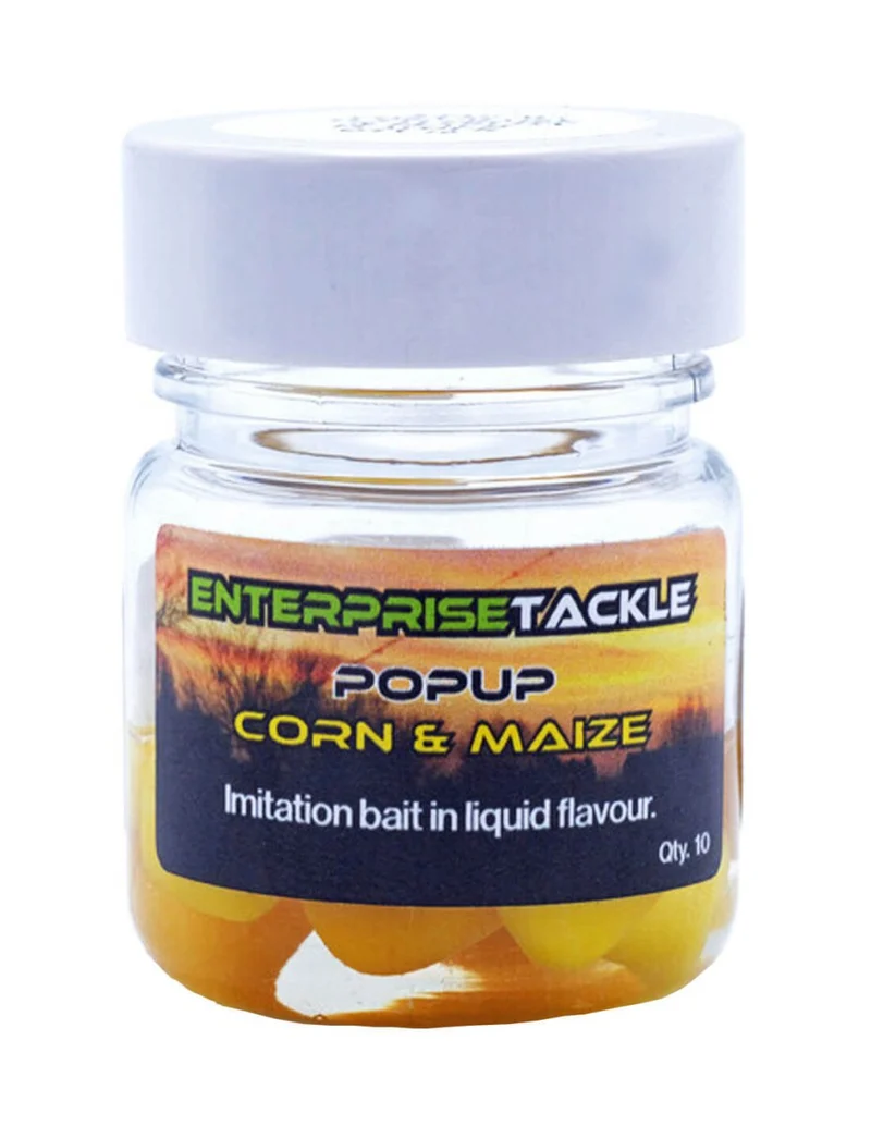Maïs liquide flottant Enterprise Pop Up Sweetcorn Tutti Frutti Peach