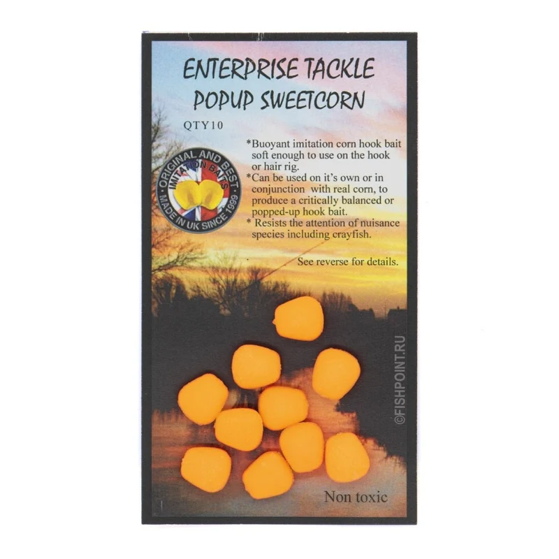 Maïs flottant Enterprise Pop Up Sweetcorn Tutti Frutty Orange