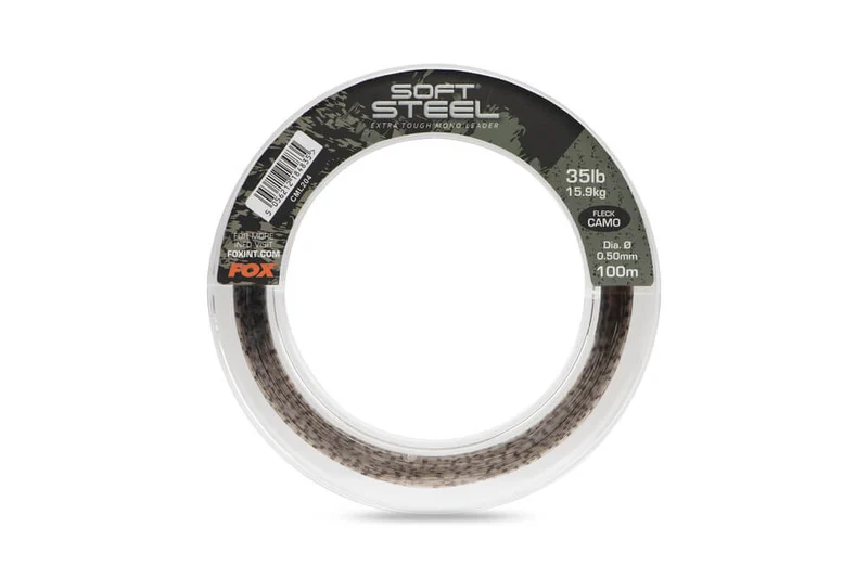 Pont de ligne Fox Soft Steel Camo 80-100 m