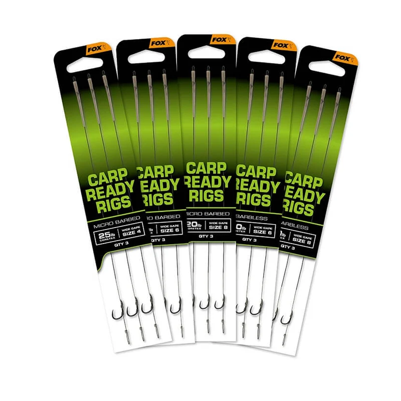 Hameçons montés Fox Ready Rigs Wide Gape X3