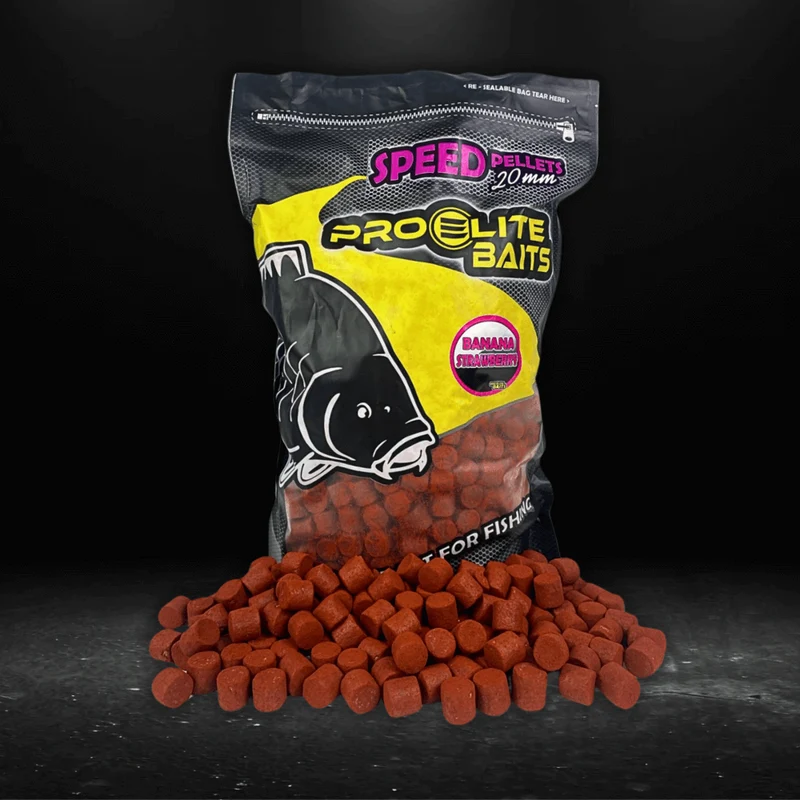 Speed Pellets Pro Elite Baits Banana Strawberry 20 mm 4,5 kg