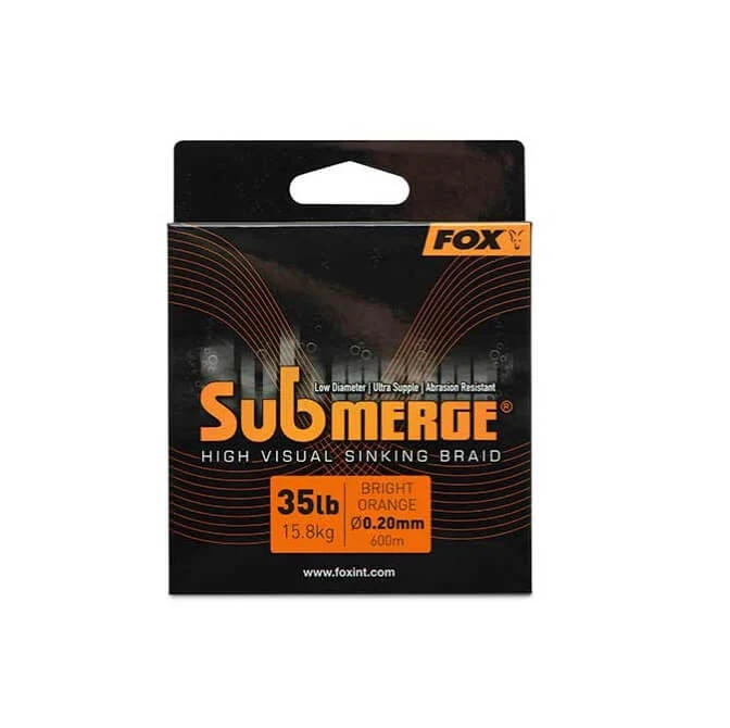 Tresse Fox Submerge Sinking Orange 600 m