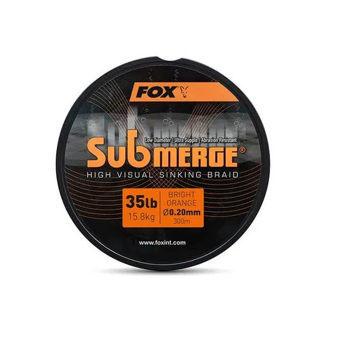 Tresse Fox Submerge Sinking Orange 300 m