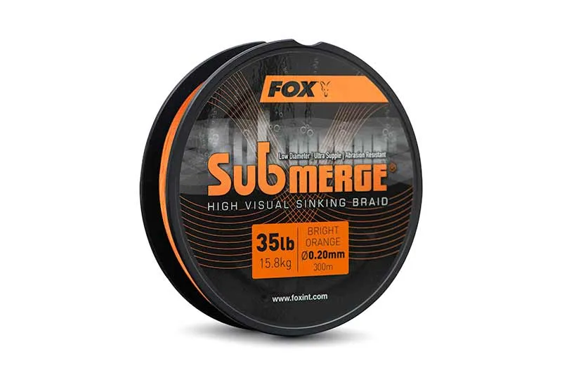 Tresse Fox Submerge Sinking Orange 300 m
