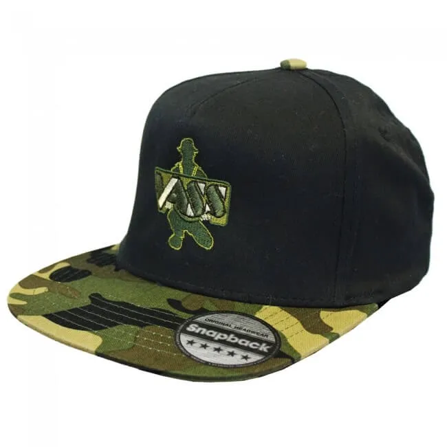 Casquette Vass VB691 Peak Black Camo