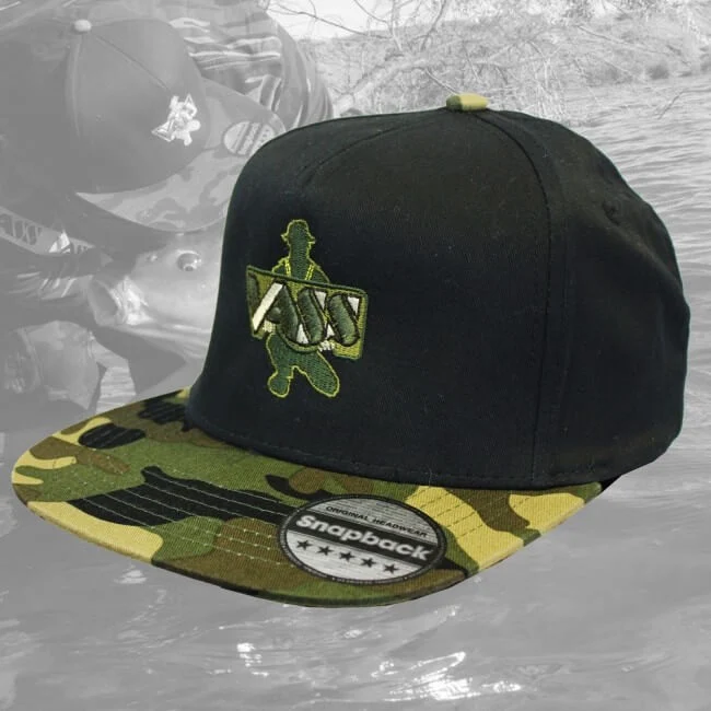 Casquette Vass VB691 Peak Black Camo