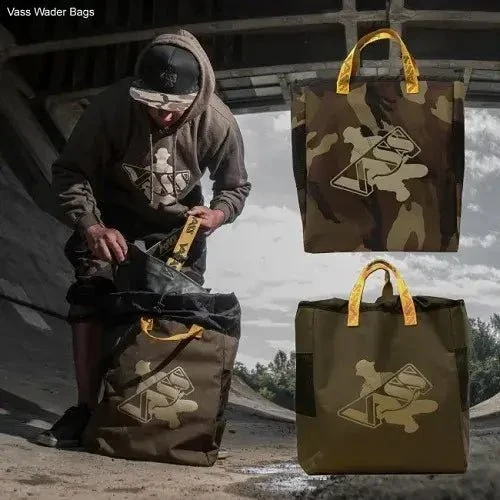 Sac pour bottes et waders Vass Camo