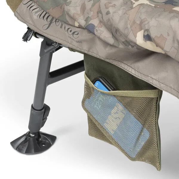 Bed Chair Nash Indulgence HD40 System Camo Emperor 8 pieds