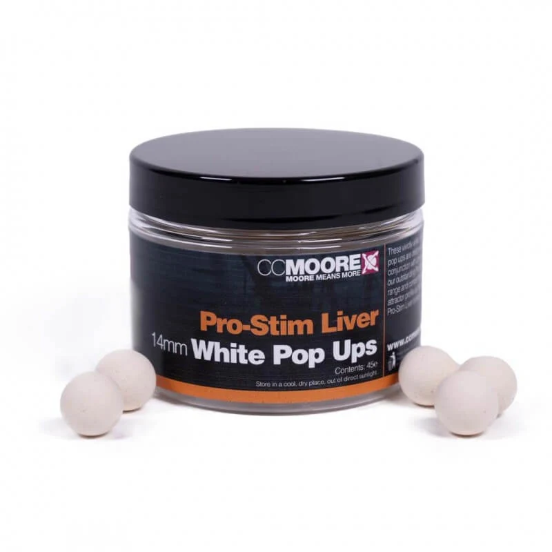 Pop ups Ccmoore Pro-Stim Liver White 14 mm