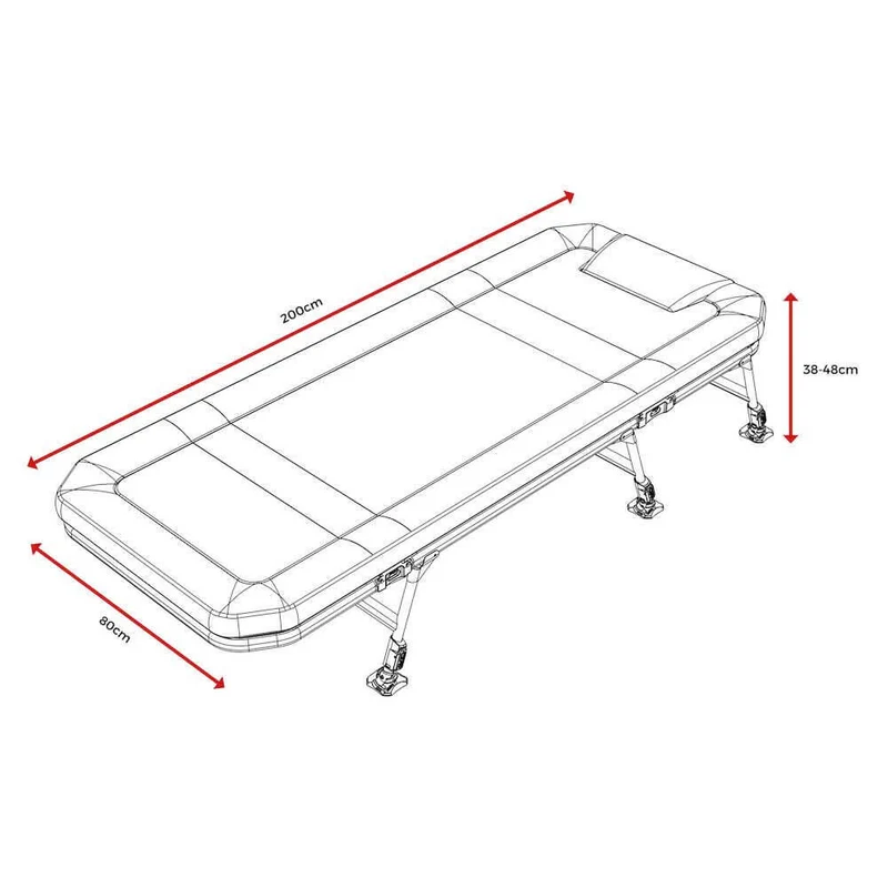 Bed Chair avec sac de couchage Avid Carp Benchmark Ultra System