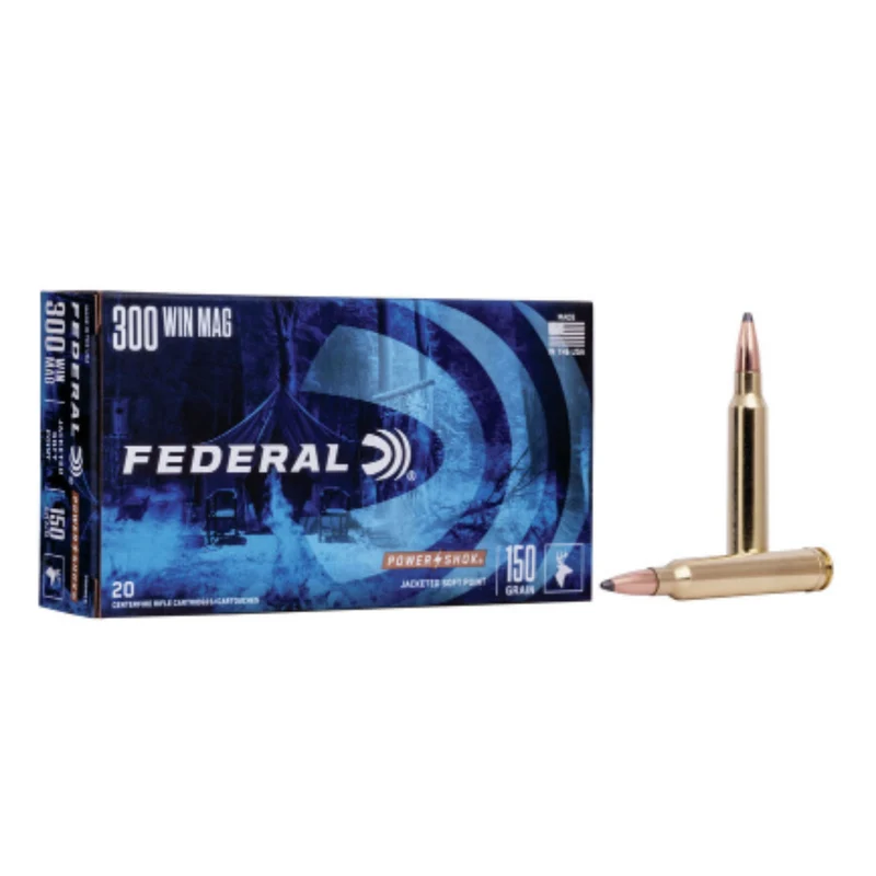 Munitions « Power-Shok SP » – cal. 300 WIN MAG – 150 gr – 20/bte