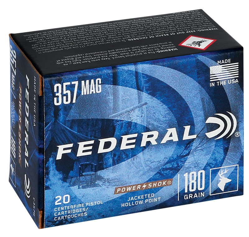Munitions « Power-Shok JHP » – cal. 357 MAG – 180 gr – 20/bte