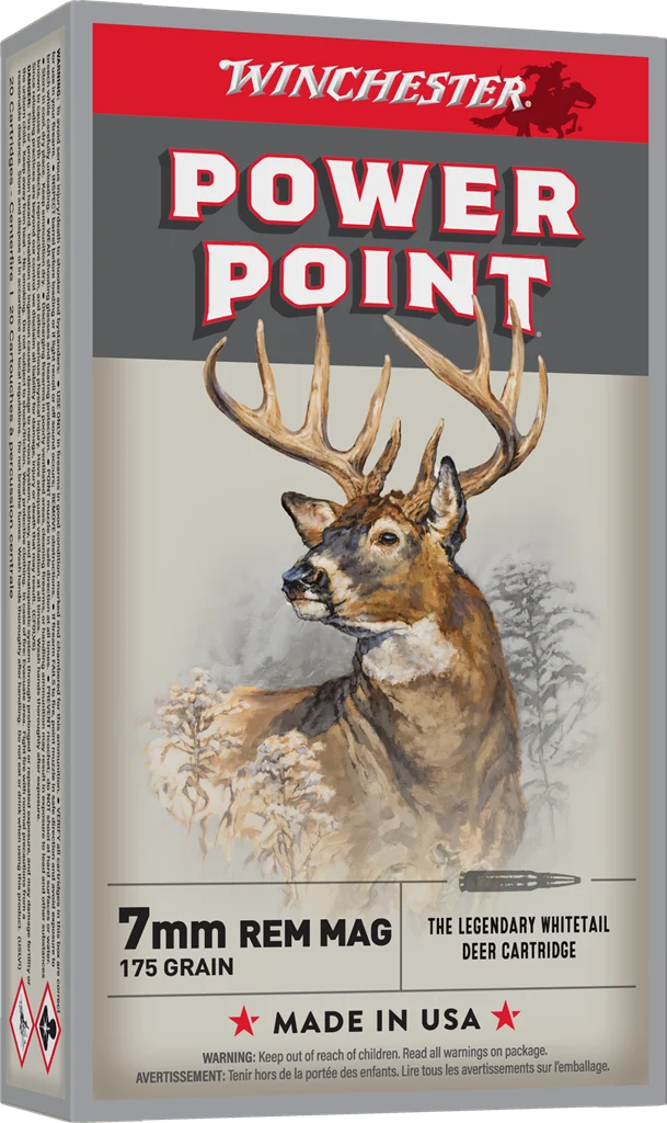 Munitions « Power-Point » – cal. 7MM REM MAG – 175 gr – 20/bte