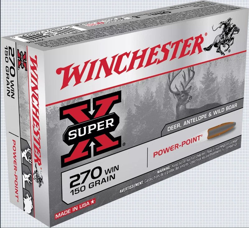 Munitions « Power-Point » – cal. 270 WIN – 150 gr – 20/bte