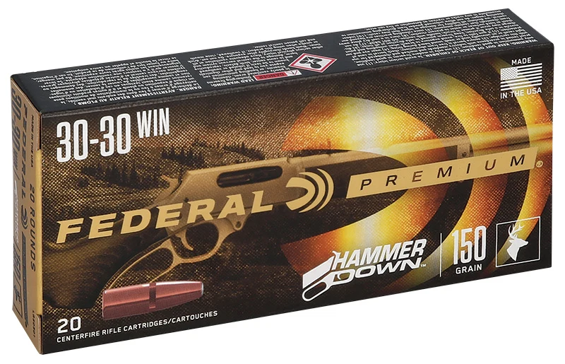 Munitions « Hammer Down » – cal. 30-30 WIN – 150 gr – 20/bte