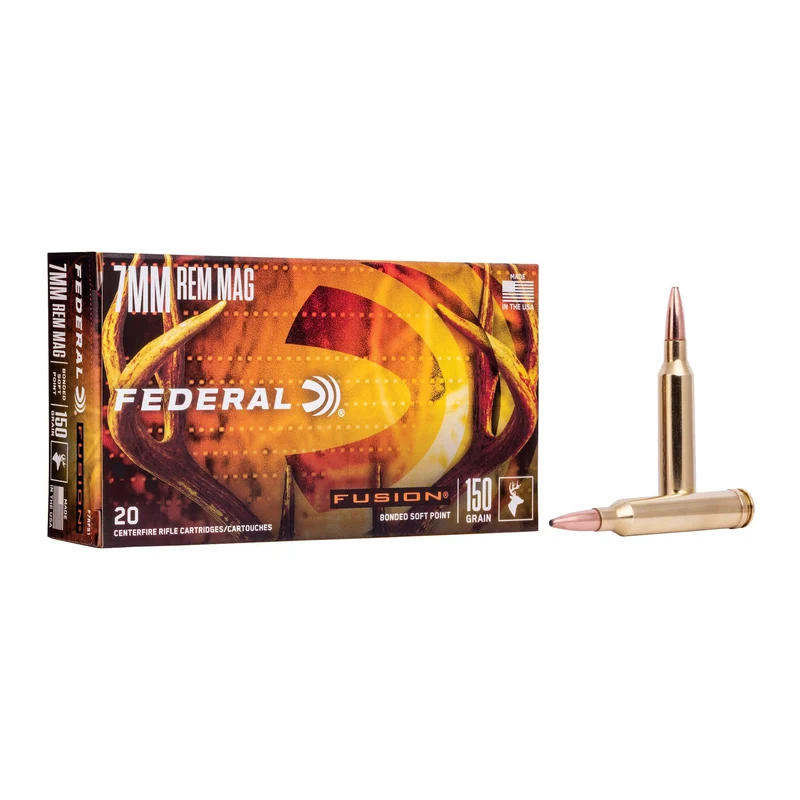 Munitions « Fusion » – cal. 7MM REM MAG – 150 gr – 20/bte