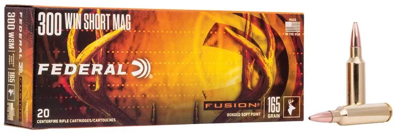 Munitions « Fusion » – cal. 300 WSM – 165 gr – 20/bte