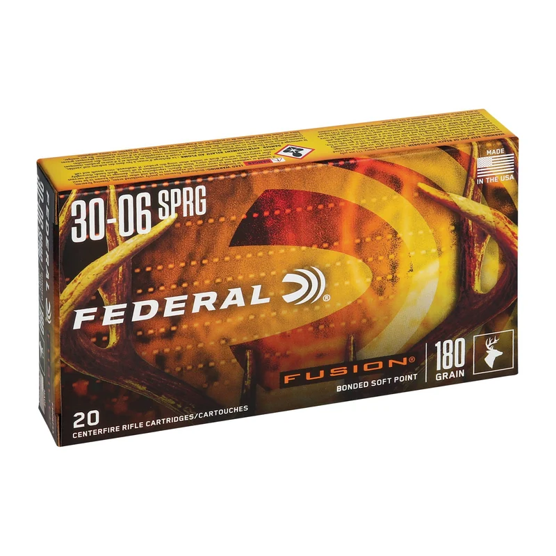 Munitions « Fusion » – cal. 30-06 SPRG – 180 gr – 20/bte