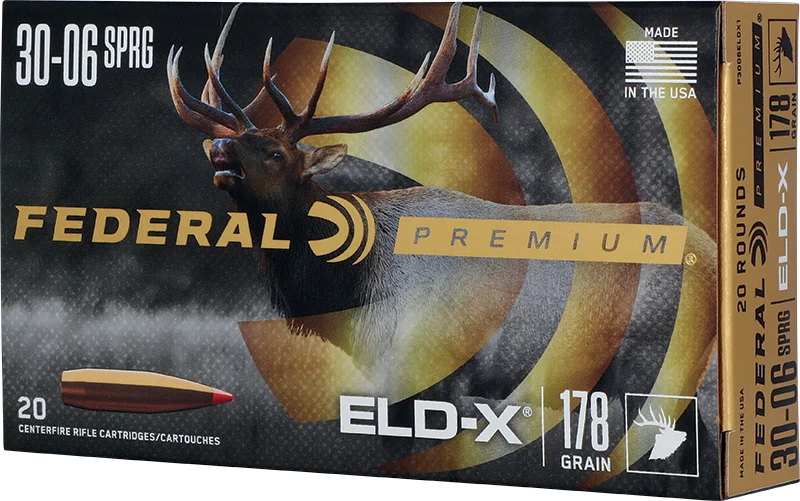 Munitions « ELD-X » – cal. 30-06 SPRG – 178 gr – 20/bte