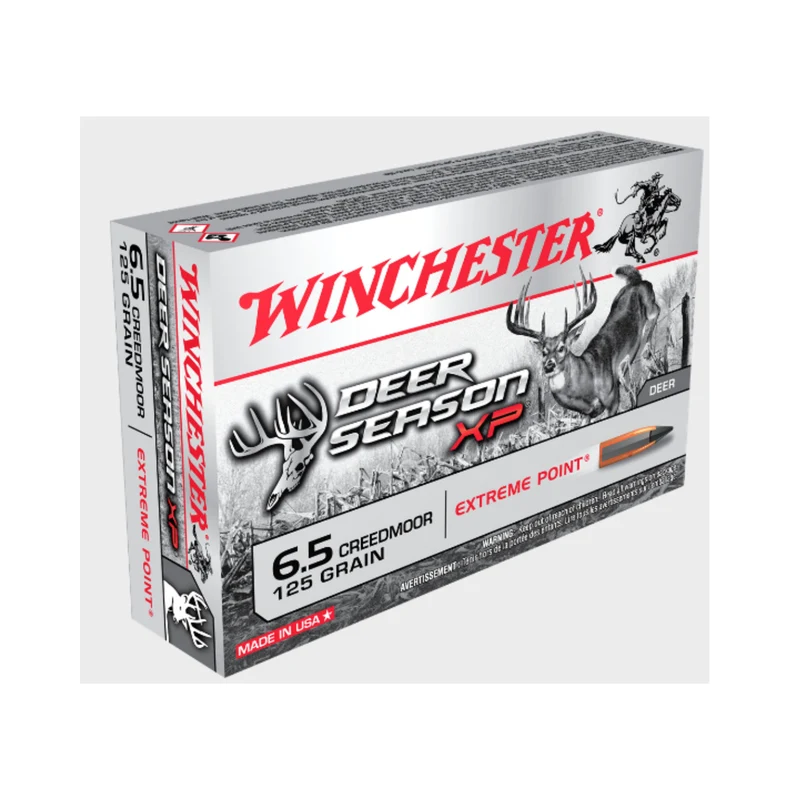 Munitions « Deer Season XP » – cal. 6.5 CREEDMOOR – 125 gr – 20/bte