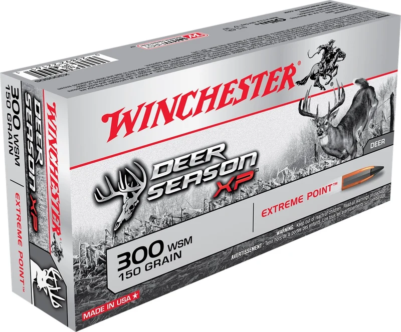 Munitions « Deer Season XP » – cal. 300 WSM – 150 gr – 20/bte