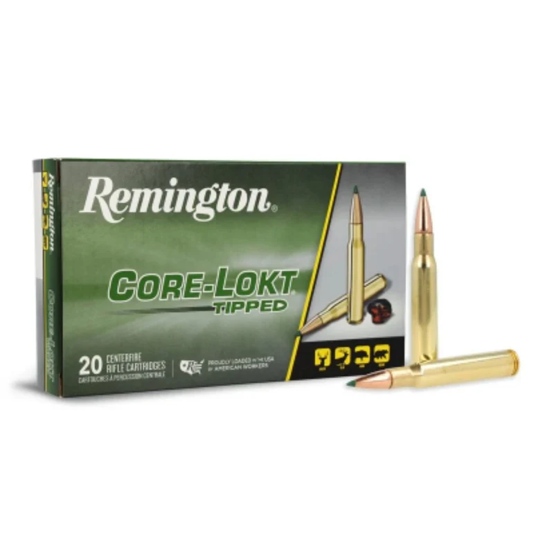 Munitions « Core-Lokt Tipped » – cal. 30-06 SPRG – 180 gr – 20/bte