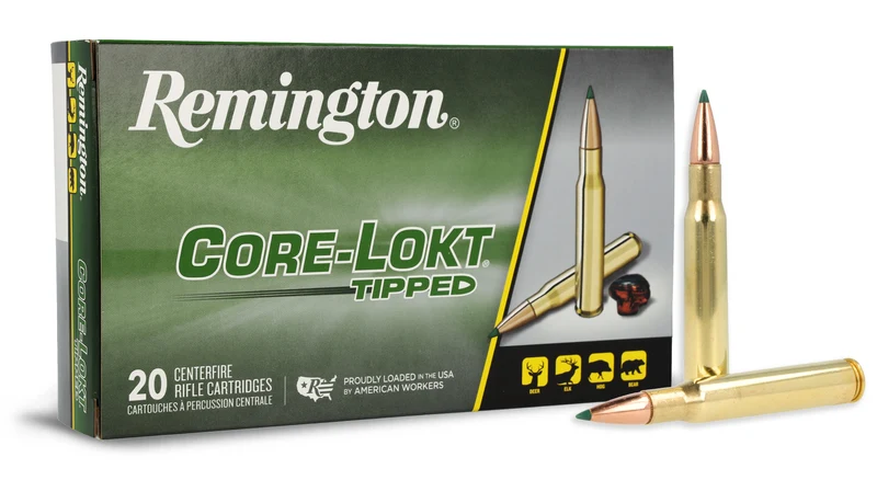 Munitions « Core-Lokt Tipped » – cal. 30-06 SPRG – 150 gr – 20/bte