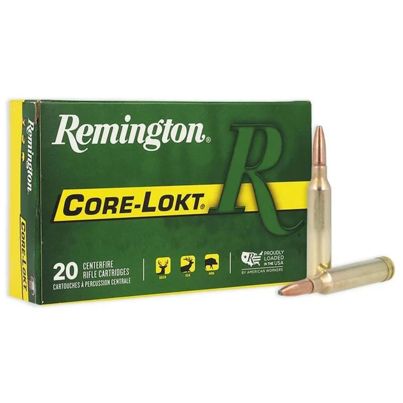 Munitions « Core-Lokt PSP » – cal. 7MM REM MAG – 140 gr – 20/bte