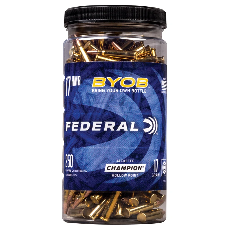 Munitions « Byob » – cal. 17 HMR – 17 gr – 250/bte