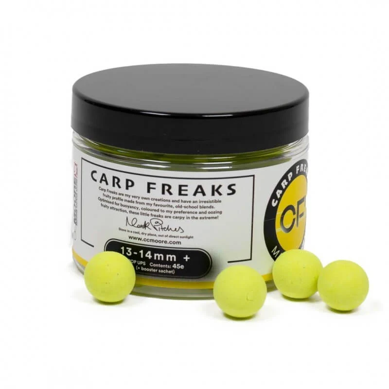 Pop ups Ccmoore Carp Freaks Jaune 13 - 14 mm