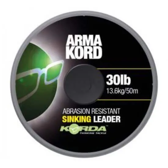 Tresse Korda Arme Kord Sinking Green 50 m