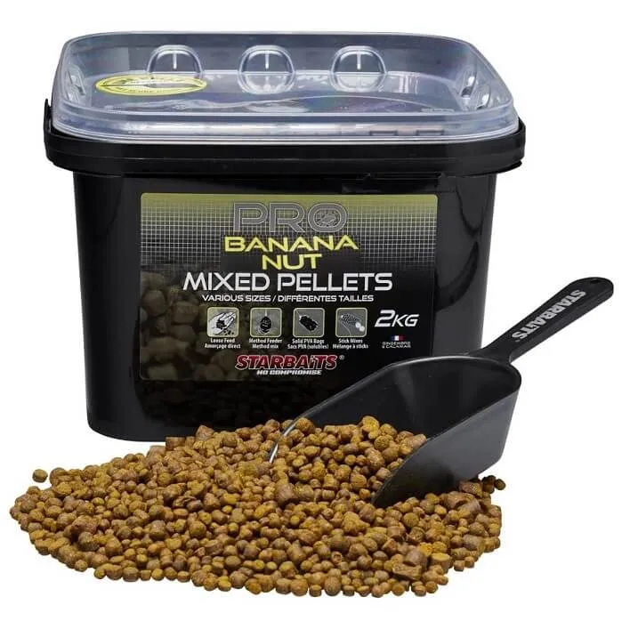 Mix Pellets Starbaits Probiotic Banana Nut