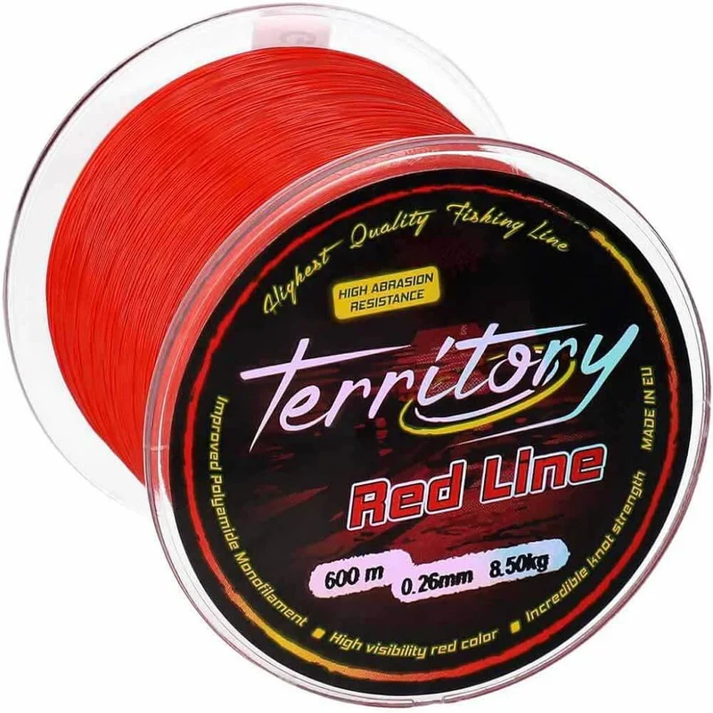 Nylon Mikado Territory Red 600 m